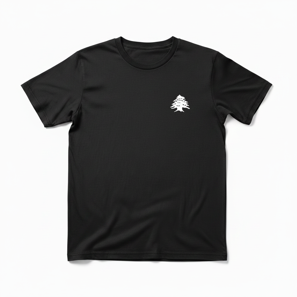 Black Long Sleeve - White Cedar