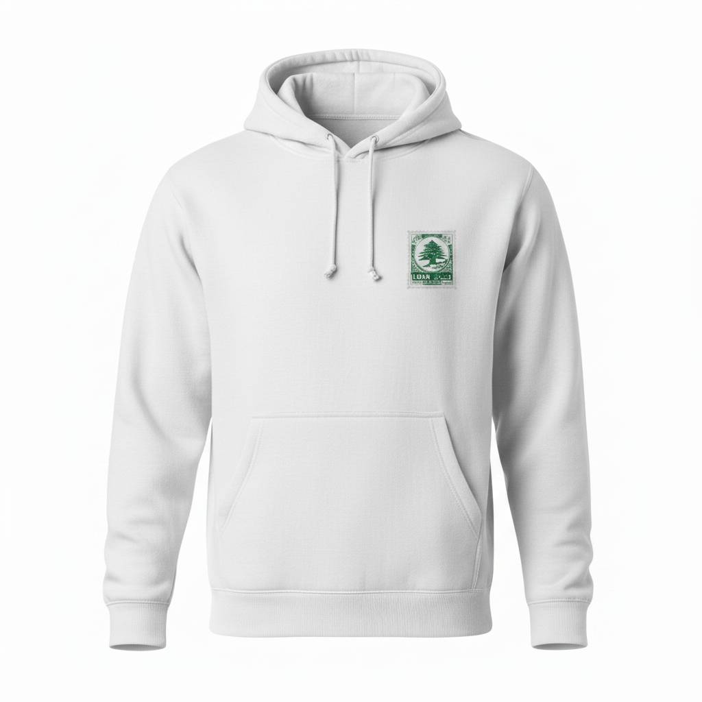 Green Cedar Hoodie Front