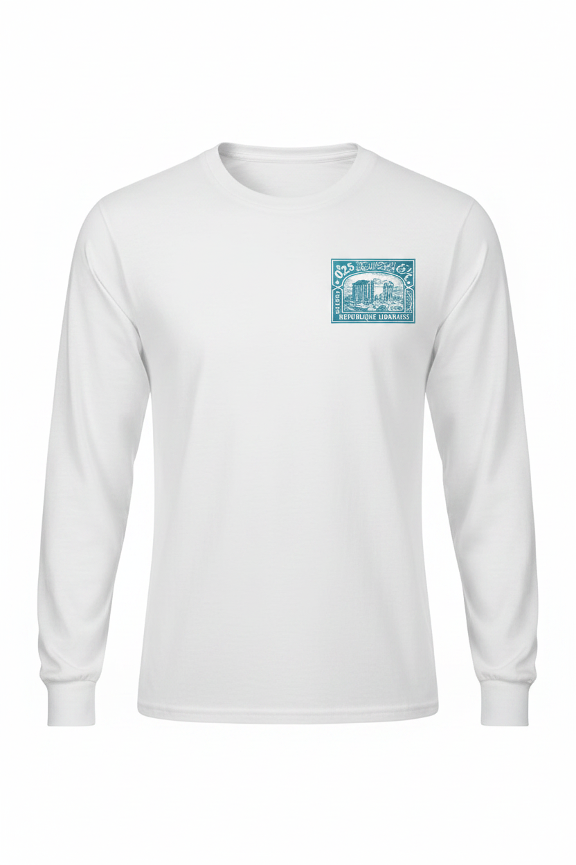 Long Sleeve Front - Baalbek Stamp