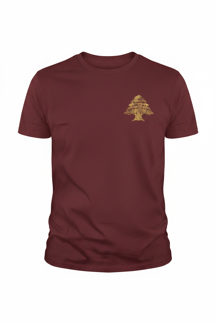 Maroon Short Sleeve Front