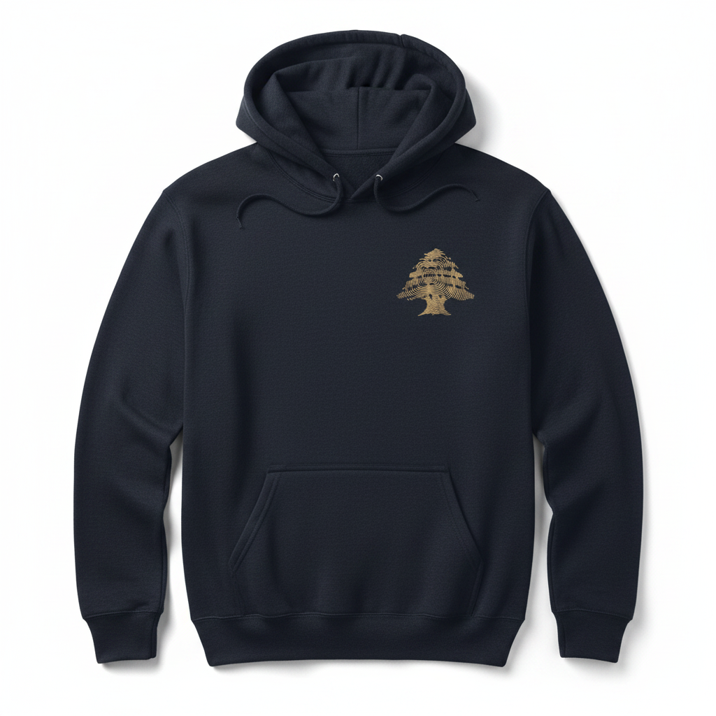 Navy Hoodie Front