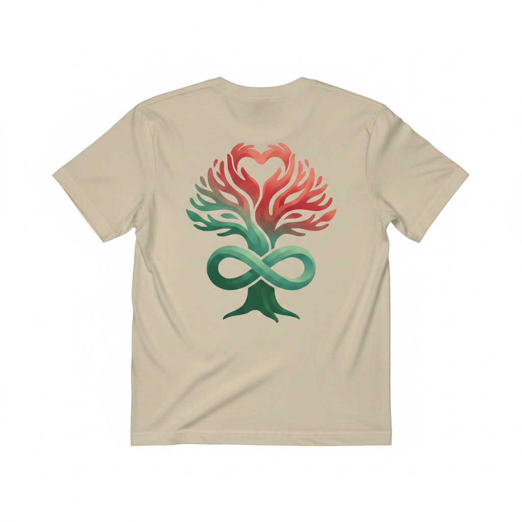 Sand Tee Back - Heart Tree