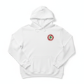 White Hoodie - Front Chest Logo