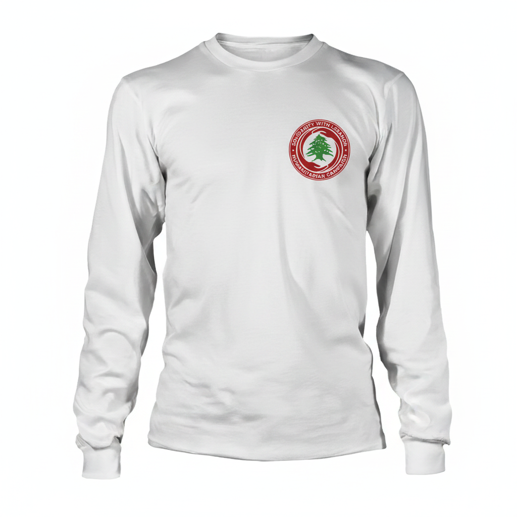 White Long Sleeve - Right Chest