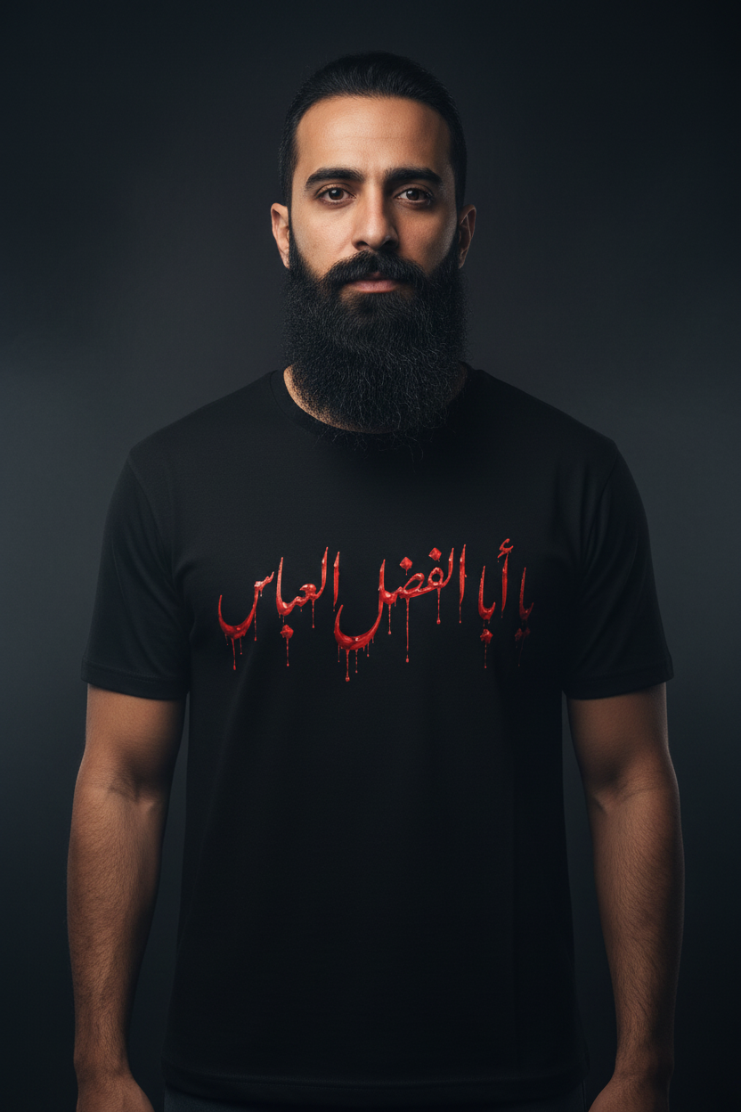 Ya Aba Al-Fadl Al-Abbas Tee - On Model